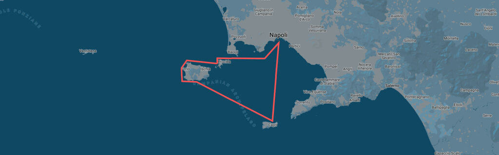 Golfo di Napoli - La rotta