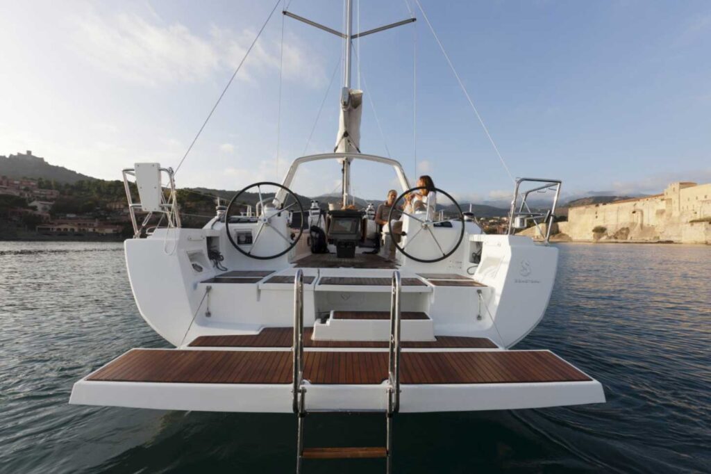 Oceanis 45 - Swimming Platform