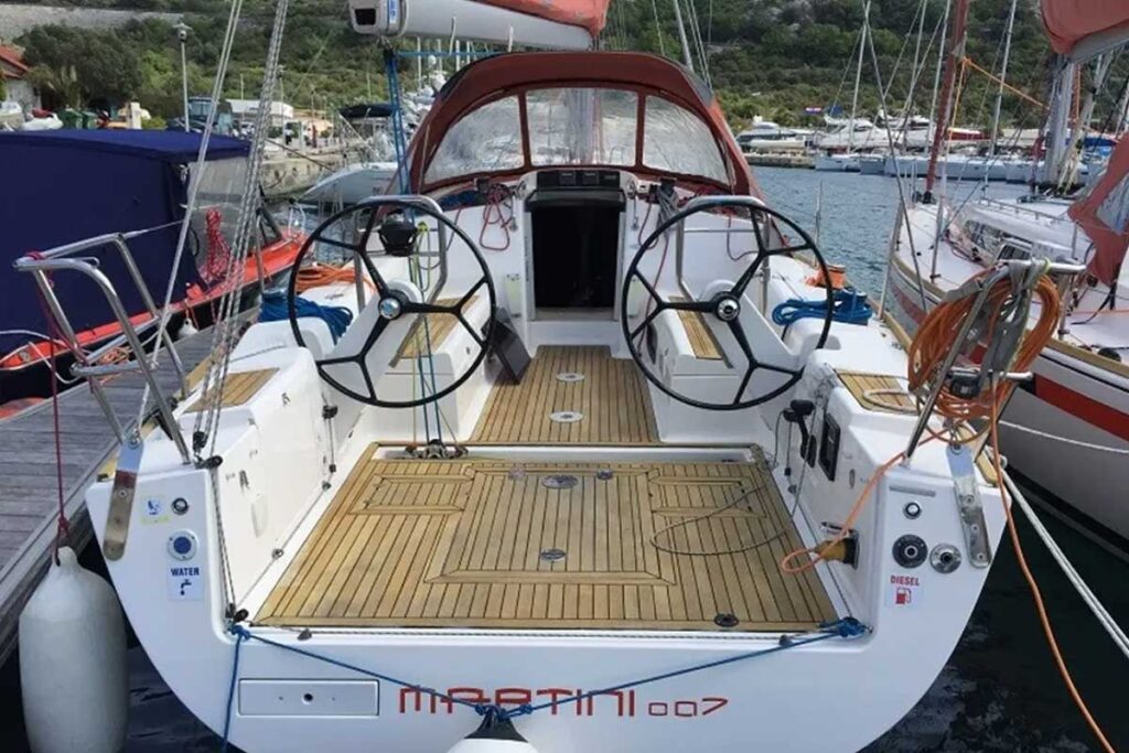 Salona 38 - Stern
