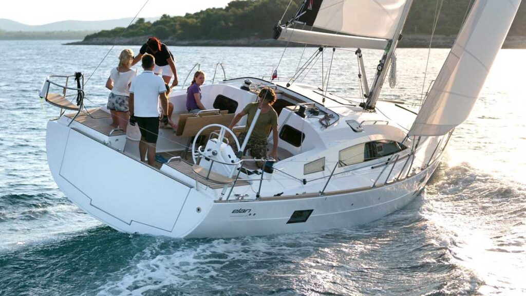 Elan 451 Sailing