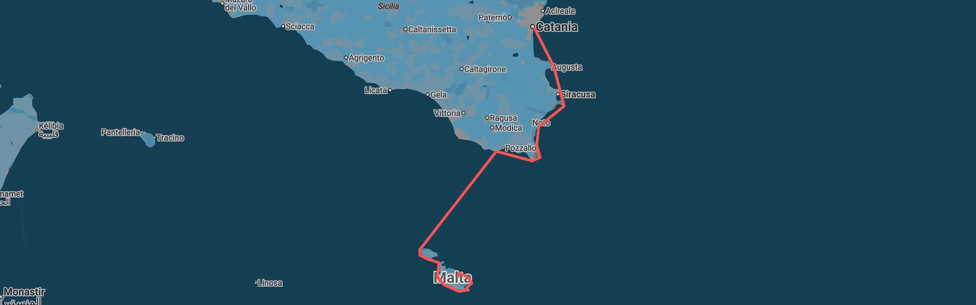 Middle Sea Cruise - Rotta